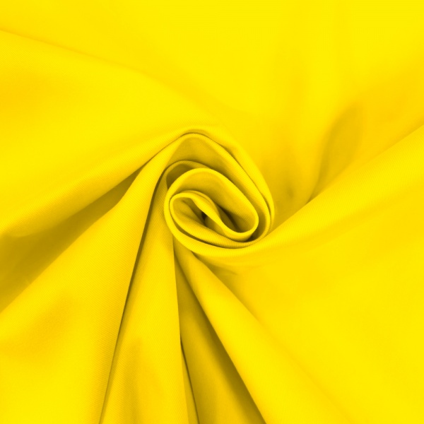 100% Cotton Drill YELLOW - 30 METRES